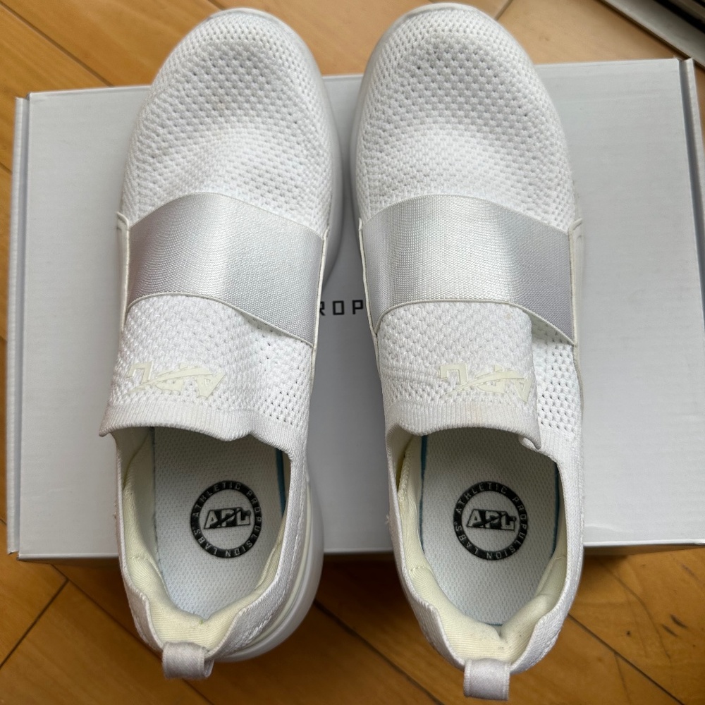 White Apl Tech Loom Bliss Sneakers - image 1